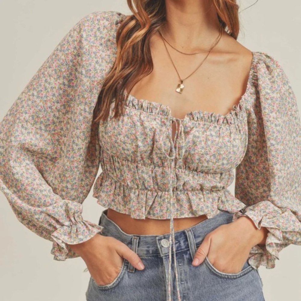 Free People Mable Crop Top